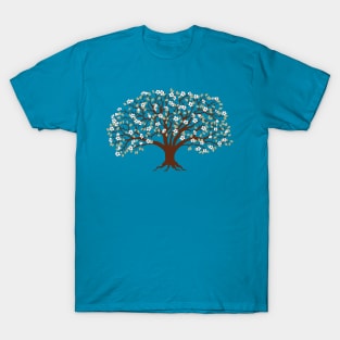 apple tree with white blossom T-Shirt